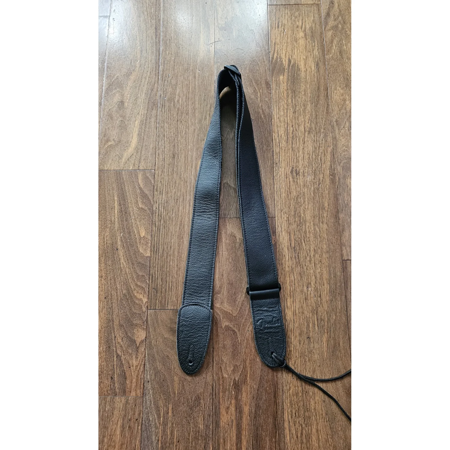 Fender Tooled Leather Guitar Strap BK