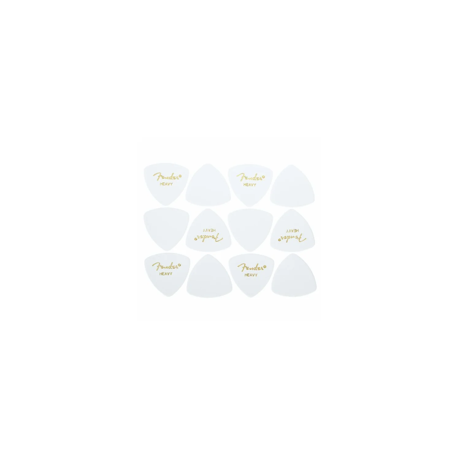Fender Triangle Picks WH Set Heavy
