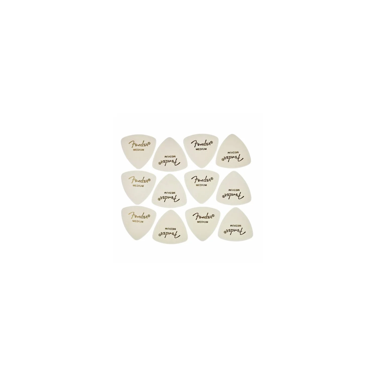 Fender Triangle Picks WH Set Medium