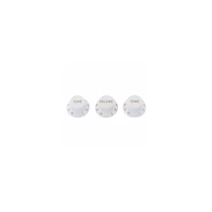 Fender Volume & Tone Knobs Set White