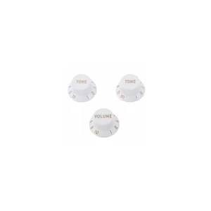Fender Volume & Tone Knobs Set White