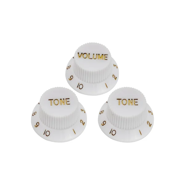 Fender Volume & Tone Knobs Set White