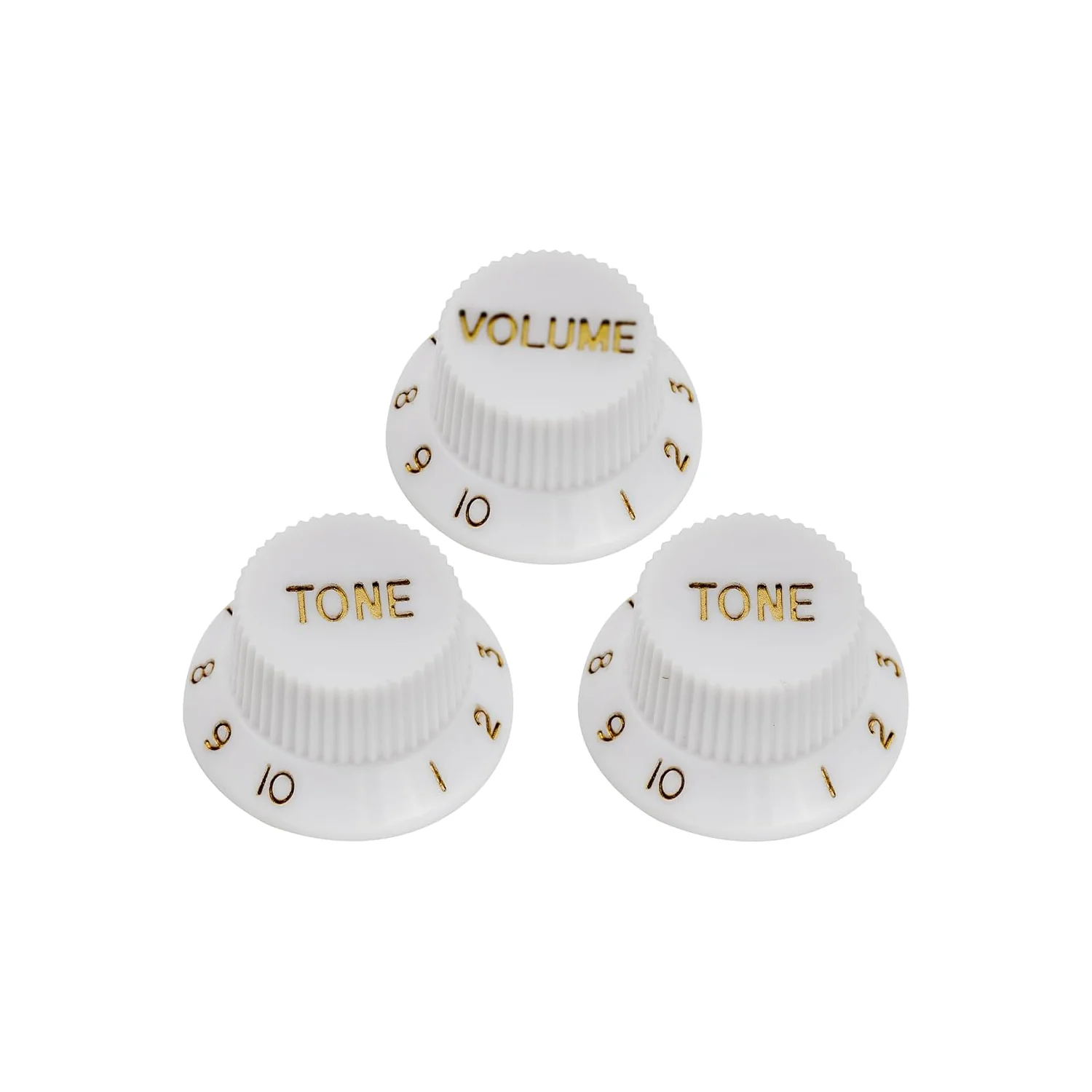 Fender Volume & Tone Knobs Set White