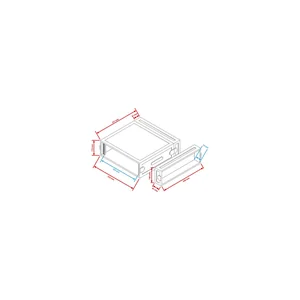 Flyht Pro Rack 3U Double Door Profi