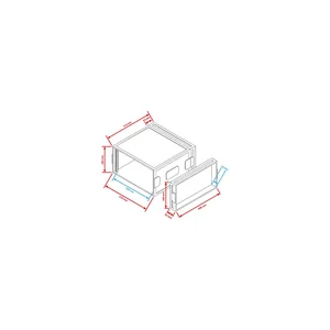 Flyht Pro Rack 6U Double Door