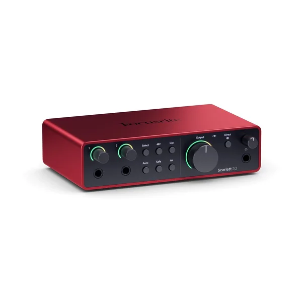 Focusrite Scarlett 2i2 4th Gen. Mic Bund