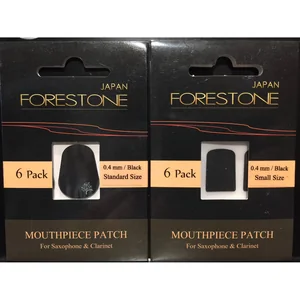 Forestone Mouthpiece Patch Black Stand.