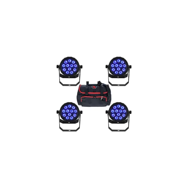 Fun Generation PartyPar 12 DMX Bundle