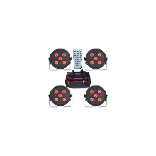 Fun Generation SePar Hex LED RGBAW UV Bundle