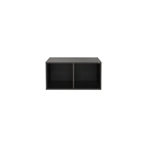 Fun Generation Vinyl Shelf Two Black