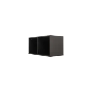 Fun Generation Vinyl Shelf Two Black