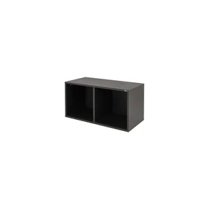 Fun Generation Vinyl Shelf Two Black