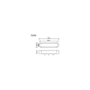 Göldo Open Cover Single Coil Chrome