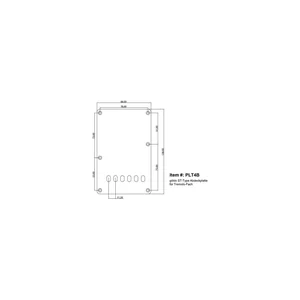 Göldo PLT4B Tremolo Cover BK