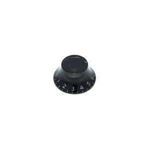 Göldo Pot Knob Hat Shape Black