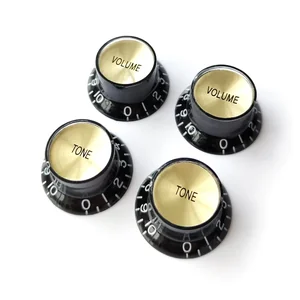 Göldo Pot Knob Hat Shape Black