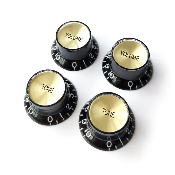 Göldo Pot Knob Hat Shape Black