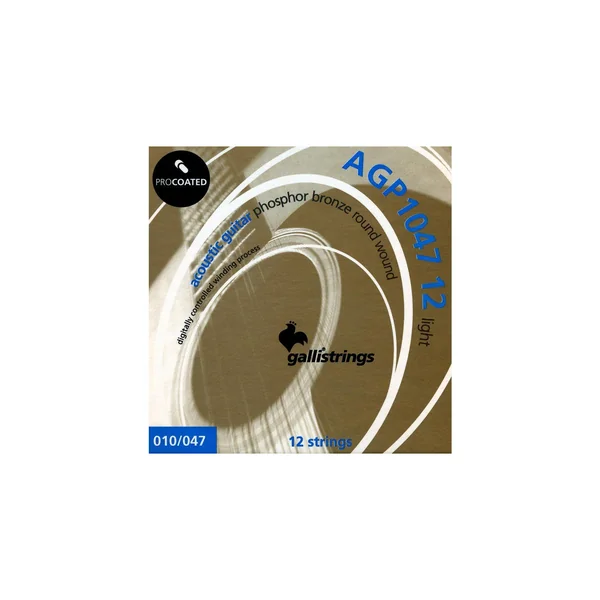 Galli Strings AGP1047-12 Guitar Str. Light