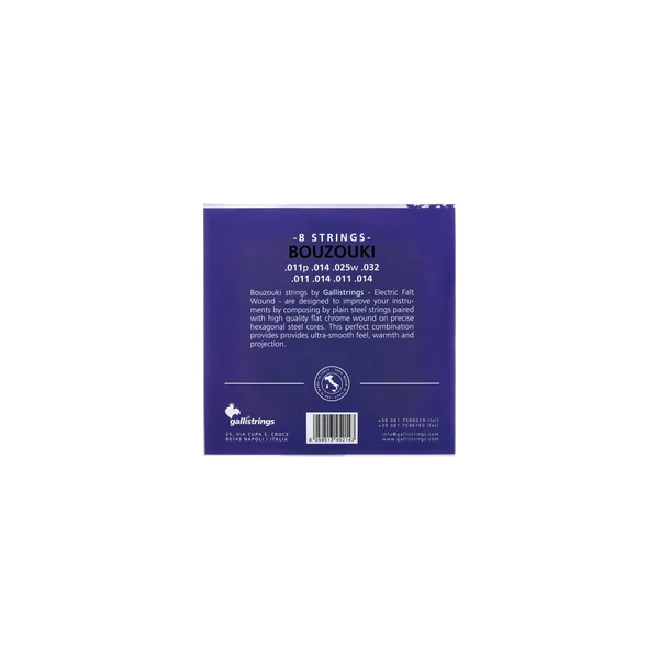 Galli Strings B050 Greek Bouzouki Strings