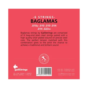 Galli Strings BM258 Baglamas Strings Light