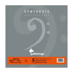 Galli Strings BSN750 Chrome Flat Bass 5-Str.