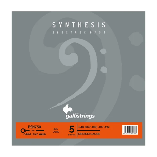 Galli Strings BSN750 Chrome Flat Bass 5-Str.