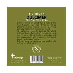 Galli Strings G1500 Dulcimer Strings Light