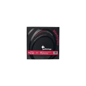 Galli Strings G77-5 Black Nylon Bass Strings