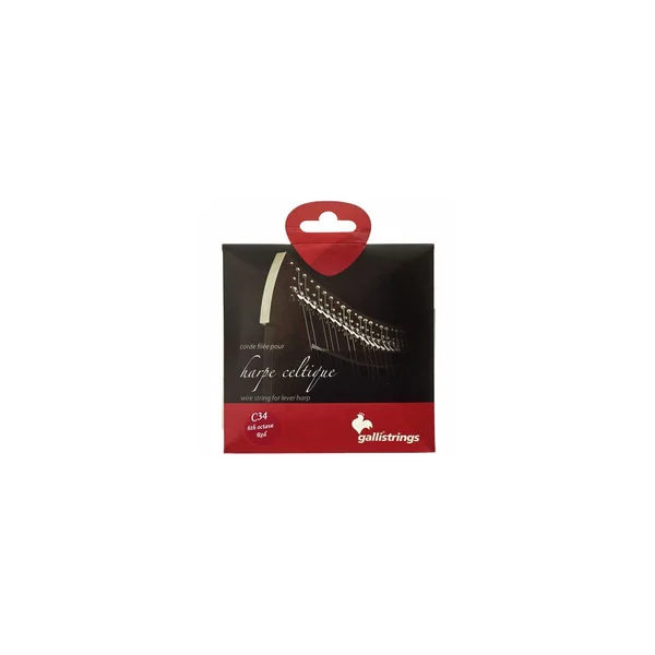 Galli Strings Lever Harp Bass Wire C34