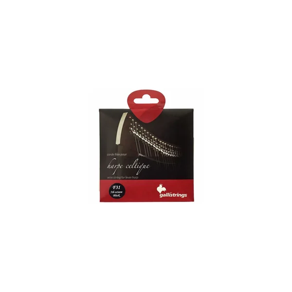 Galli Strings Lever Harp Bass Wire F31