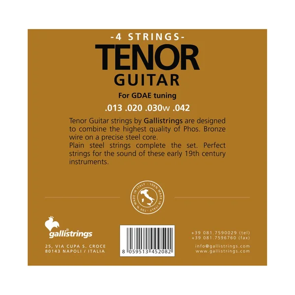 Galli Strings LS1342 C Tenor Guitar Strings