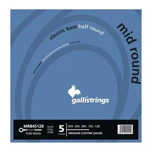 Galli Strings MRB45128 Bass Half Round
