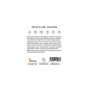 Galli Strings O200 Oud Strings Set