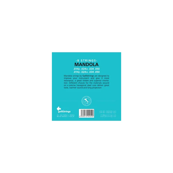 Galli Strings PNW90D Mandola Str. Light