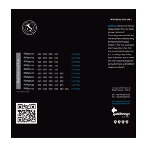 Galli Strings RSB45105 Electric Bass Strings