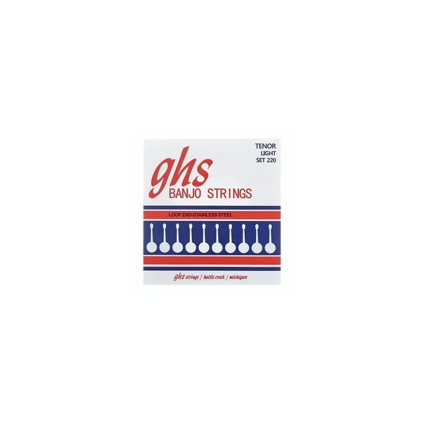 GHS 220 Banjo String Set Light