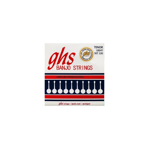 GHS 220 Banjo String Set Light