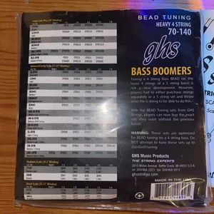 GHS Bass Boomers 70-140 Heavy
