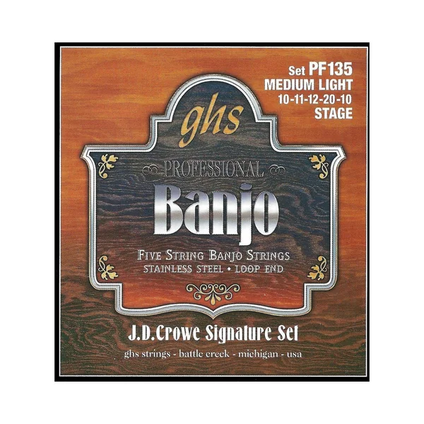 GHS PF135 JD Crowe Banjo Set