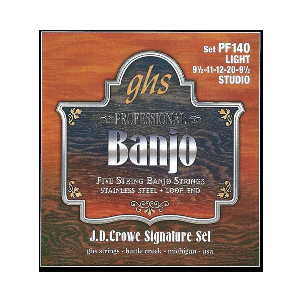 GHS PF140 JD Crowe Banjo Set