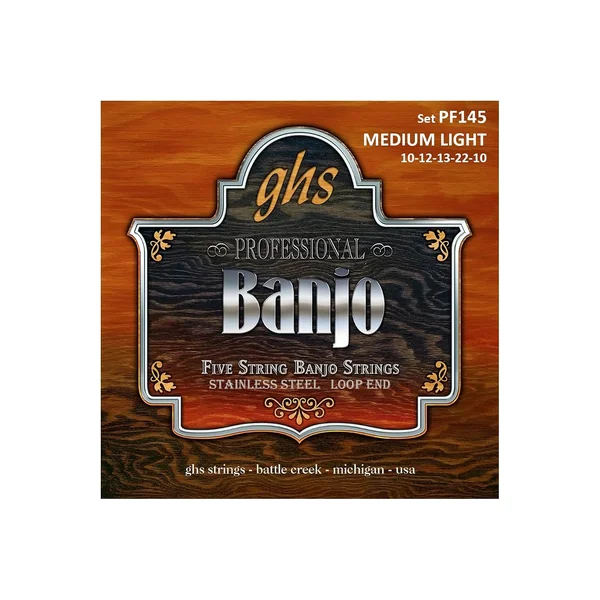 GHS PF145 Banjo String Set 5