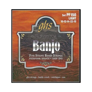 GHS PF150 5-String Banjo Set