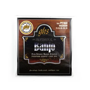 GHS PF160 5-String Banjo Set