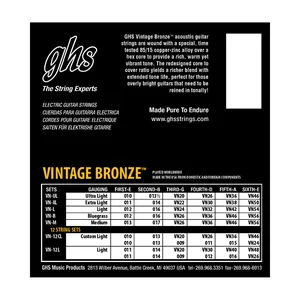 GHS VN-L Vintage Bronze Light