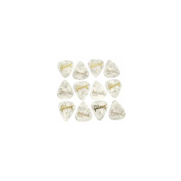 Gibson Perloid Picks Thin 12pc