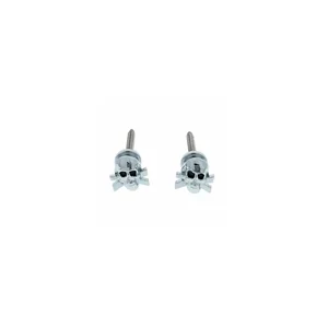 Grover Artist Strap Buttons Skull CHR