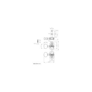 Grover H98N Sta-Tite Machine Head