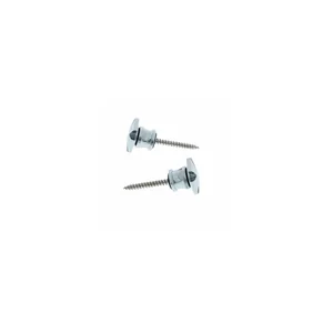 Grover Strap Buttons IronCross Chrome