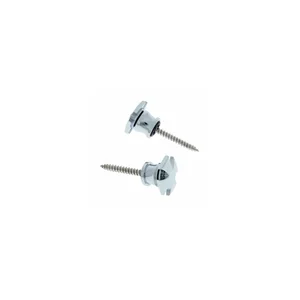 Grover Strap Buttons IronCross Chrome