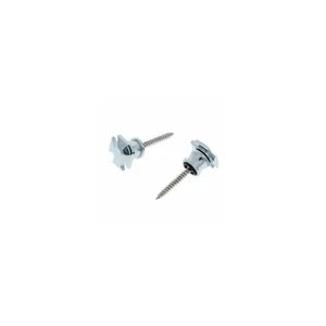 Grover Strap Buttons IronCross Chrome